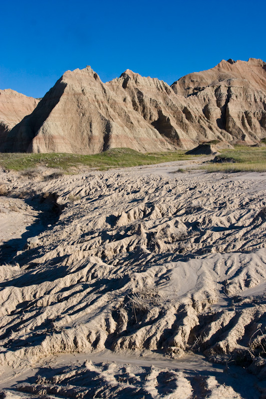 Light And Shadow On Badlands